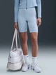 Шорты женские Nike Classic High-Waisted Biker Shorts S Голубой DV7797-423 - изображение 1