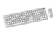 Комплект Gembird Slim Pro Business Wireless White (KBS-WPS-01-W-CYRL) - изображение 2
