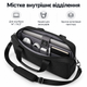 Сумка для ноутбука 14–14.2" Black, Сумка для MacBook, Чехол для ноутбука с плечевым ремнем - изображение 4