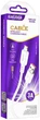 USB Кабель Kakusiga KSC-982 USB-A to Micro-USB 3A 1m White - изображение 3