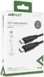 USB Кабель Acefast C3-03 Type-C to Type-C 60W 1.2m Black - изображение 2