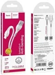 USB Кабель Hoco X37 Cool Power USB-A to Lightning 2.4A 1m White - изображение 4