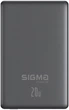 УМБ Sigma mobile X-power SI10A7QL-MAG Type-C 20W 10000mAh Grey - зображення 1