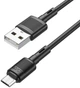 USB Кабель Hoco X83 Victory USB-A to Micro-USB 2A 1m Black - изображение 2