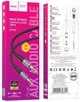 Кабель AUX Hoco UPA26 Fresh 3.5mm to 3.5mm 1m Black - изображение 5