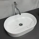 Раковина накладна VBI Verona 50 Marble White Glossy (VBI 011330) - изображение 2
