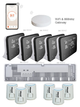 Бездротове Wi-Fi керування опаленням на 5 зон 4HEAT | HR-03RF + EGW01 + WT-20 (5 шт.) + Привод ATR (6 шт.) - зображення 1