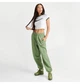 Спортивные штаны женские Nike Ns Phnx Flc Hr Os Pant Prnt XS Зеленые FN7716-386 - изображение 2