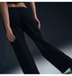 Спортивні штани жіночі Nike Sportswear Club Fleece Mid-Rise Wide-Leg Graphic Pants L Чорні HJ0869-010 - зображення 4