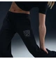 Спортивні штани жіночі Nike Sportswear Club Fleece Mid-Rise Wide-Leg Graphic Pants L Чорні HJ0869-010 - зображення 5
