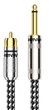 Аудіокабель ZHENWEI Jack 6.35 мм — RCA, 5 м - зображення 1