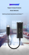 Сетевой адаптер Jinghua N324 / USB Type-C / Gigabit Ethernet / Black - изображение 6