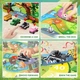 Конструктор HOGOKIDS 23 тварини Зоопарк з ігровим килимком та 2 кубиками - зображення 4