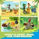 Конструктор HOGOKIDS 23 тварини Зоопарк з ігровим килимком та 2 кубиками - зображення 8