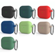 Кейс для навушників Silicone Case з карабіном для AirPods Pro Синій - изображение 2