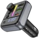 FM-трансмітер Borofone BC50 Ascenso 2USB-A/USB-C PD&QC3.0 38W Bluetooth Black - зображення 5