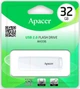 Накопичувач Apacer AH336 32GB USB 2.0 (AP32GAH336W-1) White - изображение 3