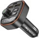 FM-трансмітер Borofone BC59 Heroic 2USB-A/USB-C QC3.0 15W Black - зображення 4