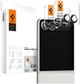 Захисне скло Spigen Optik Pro HD Glas.TR EZ FIT для Samsung Galaxy Z Flip7 Black 2 шт. (8800283304213) - зображення 1