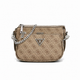 Женская сумка Guess 136 кросс-боди бежевая - изображение 1