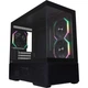 Корпус для ПК 1stPlayer CV6-BK-2FAR-2FH7R-1FH7 Midi-Tower без БЖ MicroATX/Mini-ITX ARGB Black - зображення 3