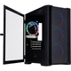 Корпус 1stPlayer T4-G-BK-4FS7 Black - зображення 1