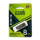 Флешка USB 8GB LMM Fit железный корпус влагозащищенный корпус скорость до 480 Мбіт/с - изображение 3