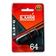 Флешка USB 64GB LMM Classic черная USB 2.0 влагозащищенный корпус скорость до 480 Мбіт/с - изображение 3