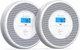 Детектор диму та чадного газу X-Sense XP0A-iR Wi-Fi, 2 шт., голосове сповіщення, визначення місця, CO + дим, 85 дБ - зображення 1