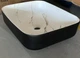 Раковина накладна MIXXUS PREMIUM DIVERSE-0110 MARBLE-BLACK 500х390х130mm (MP6517) - изображение 3