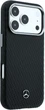 Etui Mercedes Leather Semi Wrap Wood Effect MagSafe do Apple iPhone 18 Pro / 17 Pro Czarne (3666339651343) - obraz 18