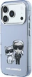 Etui  Karl Lagerfeld IML Karl&Choupette Bodies Sketch Print MagSafe do Apple iPhone 18 Pro Max / 17 Pro Max Light Blue (3666339661052) - obraz 2