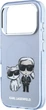 Etui  Karl Lagerfeld IML Karl&Choupette Bodies Sketch Print MagSafe do Apple iPhone 18 Pro Max / 17 Pro Max Light Blue (3666339661052) - obraz 5