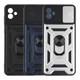 Чохол накладка Guard Shield Armor з кільцем для Samsung Galaxy A04 SM-A045 Самсунг А 04 Dark Blue - изображение 2