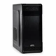 Корпус GTL T1636E1-U3 Black, БЖ 500W, Midi Tower, ATX / MicroATX / Mini ITX, 2xUSB 2.0, 1xUSB 3.0, CPU - 150мм/VGA - 300мм, 1x80мм PWM, 365x176x410 мм, 0.4 мм, 2.4 кг - зображення 1