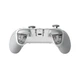 Геймпад GameSir G7 Pro, Mech White, бездротовий (Bluetooth / USB 2.4GHz / Type-C), для ПК / XBOX Series X|S|One / Android / Steam, 16 кнопок / 2 аналогові стіки / D-Pad, вібрація, 3.5 мм, акумулятор 1200 mAh - зображення 4