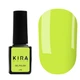 KIRA NAILS Гель лак №123 (світло-салатовий), 6 мл - изображение 1