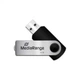 USB флеш накопитель Mediarange 16GB Black/Silver USB 2.0 (MR910) MediaRange MR910 1075841 - изображение 2