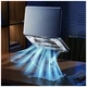 Подставка для ноутбука RTAKO RS-CP75D 3-Level Rotation Laptop Stand Silver (6930539537293) RTAKO 6930539537293 1076456 - изображение 3