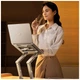 Подставка для ноутбука RTAKO RS-CP75D 3-Level Rotation Laptop Stand Silver (6930539537293) RTAKO 6930539537293 1076456 - изображение 7