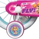 Детский велосипед Paw Patrol Skye & Everest 14" с дополнительными колесами и корзиной, розовый - изображение 6