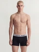Мужские трусы боксеры Jack & Jones 1 шт, размер S, черные, логотип белый - изображение 3