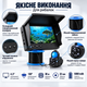 Подводная камера AOERWEI для рыбалки 4.3" HD с ночным видением, 5000 мАч, кабель 30 м-Эхолат для зимней рыбалки под лед - изображение 4