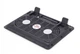 Підставка під ноутбук до 15", 2x 125 мм fan, чорний (NBS-2F15-01) - изображение 2