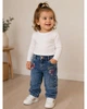 Джинси GUESS kids, арт. K6YA06D1156 TKSB, Roses, 2-3 роки, 94 см - изображение 3