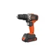 Шуруповерт Black&Decker 18 В, 1.5Ah, 45 Нм,0-360/0-1400 об/хв, 21000 уд/хв, 1.3 кг (BCD003C1) - изображение 1