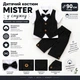 Костюм детский Mister в полоску (Черный 90см) - изображение 2
