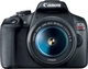 Фотоапарат Canon EOS Rebel T7 (1500D) DSLR Camera 2 Lens Kit with EF18-55mm + EF 75-300mm Lens Black (2727C021) - изображение 1