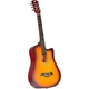 Акустическая гитара Alfabeto Traveler 3 Tone Sunburst (23-11-21-02) - изображение 1