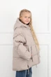 Куртка коротка для дівчинки 122 колір бежевий YUKI ЦБ-00297490 - зображення 3